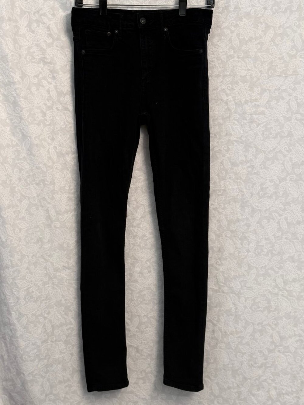 Vtg &Denim by H&M Black Skinny Jeans Size 29/30